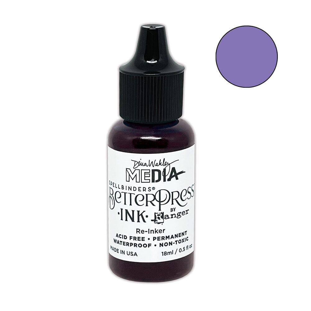 Dina Wakley MEdia Spellbinders BetterPress Re-Inker - Iris Ink Dina Wakley Media 